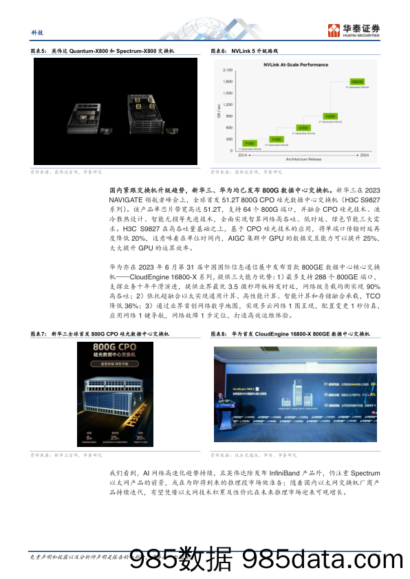 科技行业专题研究-GTC启示：关注光通信／交换机／液冷-240321-华泰证券插图2