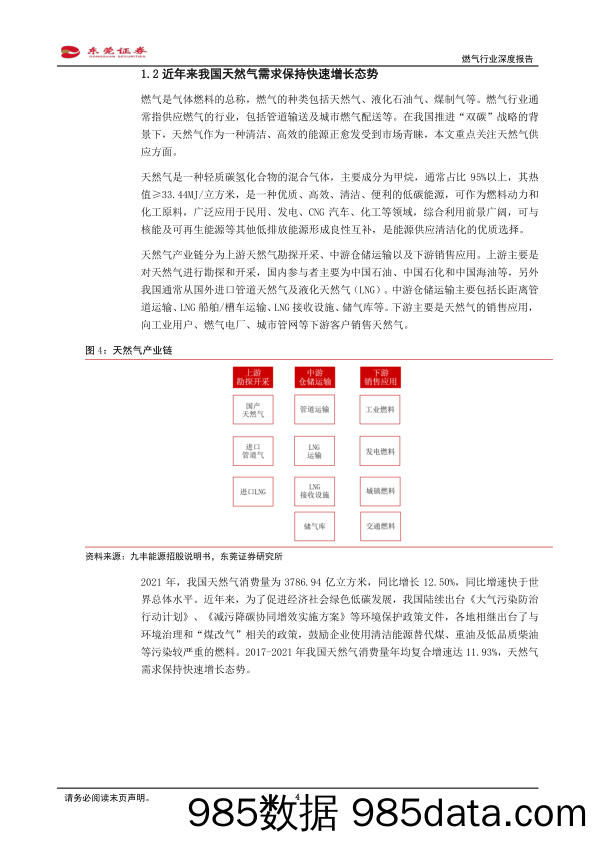 燃气行业深度报告：能源结构转型及新型城镇化背景下，燃气行业迎来发展机遇-20230131-东莞证券插图3