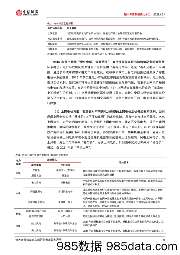 碳中和系列报告之十二：碳中和下电价上涨，捋顺电价势在必行-20230131-中信证券插图4