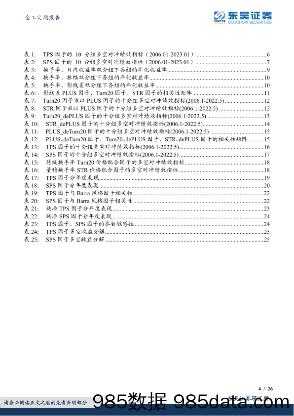 金工定期报告：TPS与SPS选股因子绩效月报-20230202-东吴证券插图3