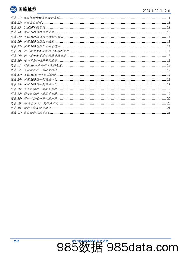 量化周报：继续看好市场行情-20230212-国盛证券插图2