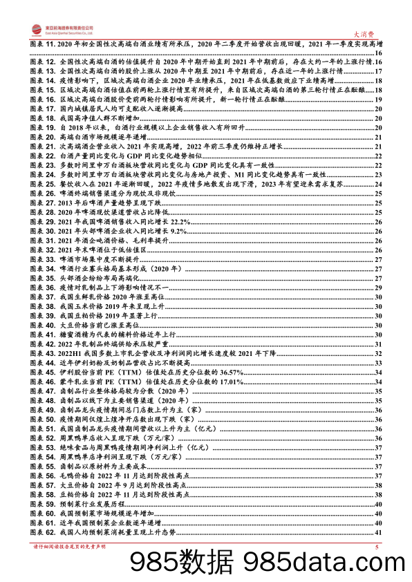 大消费复苏专题报告：消费百花齐放，行业至暗时刻已过-20230224-东亚前海证券插图4