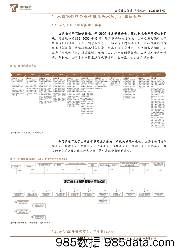 甬金股份(603995)不锈钢龙头加工费有望回升，电池壳和钛合金打开新增长极-20230215-德邦证券插图4