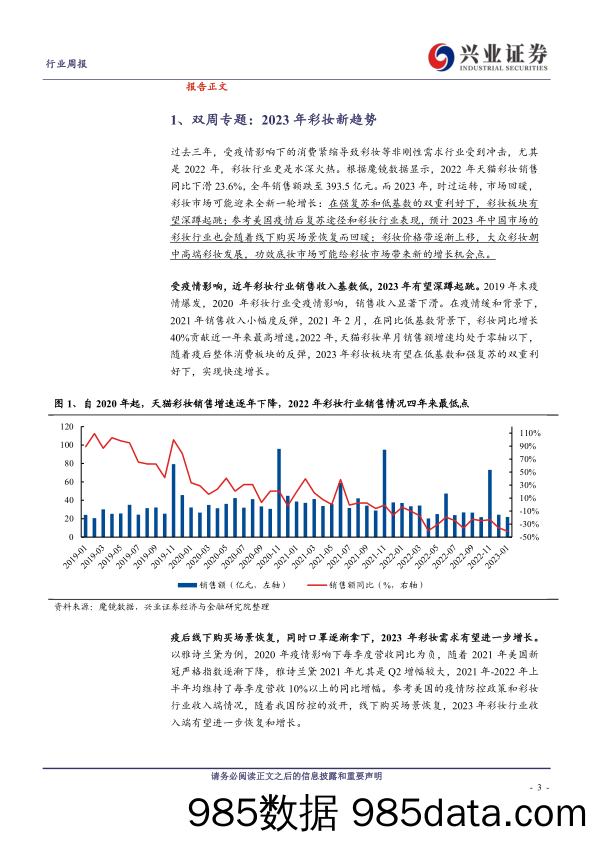 【美妆护肤报告】美容护理双周报：2023年彩妆新趋势-20230219-兴业证券插图2