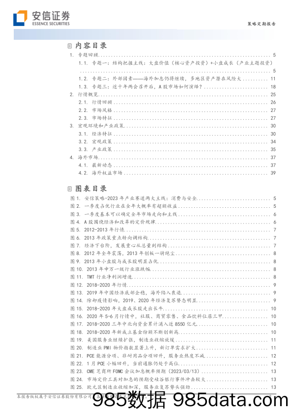 中国股市记忆之2023年第三期：牢牢抓住两大主线，大盘价值+小盘成长（更正）-20230316-安信证券插图2