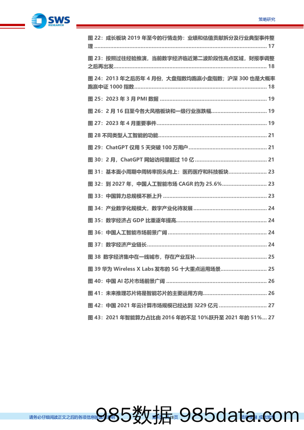 【数字化报告】复盘半导体、CXO、新能源等成长板块，探讨数字经济行情节奏和跟踪指标-20230407-申万宏源插图4