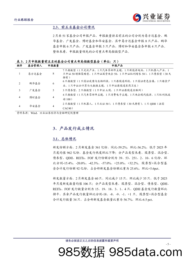 非银金融行业公募基金市场月度跟踪(2024年2月)：债券型基金在零售市场打开局面-240328-兴业证券插图4