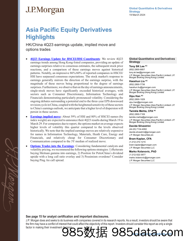 JPMorgan-Asia Pacific Equity Derivatives Highlights HKChina 4Q23 ear...-107109099