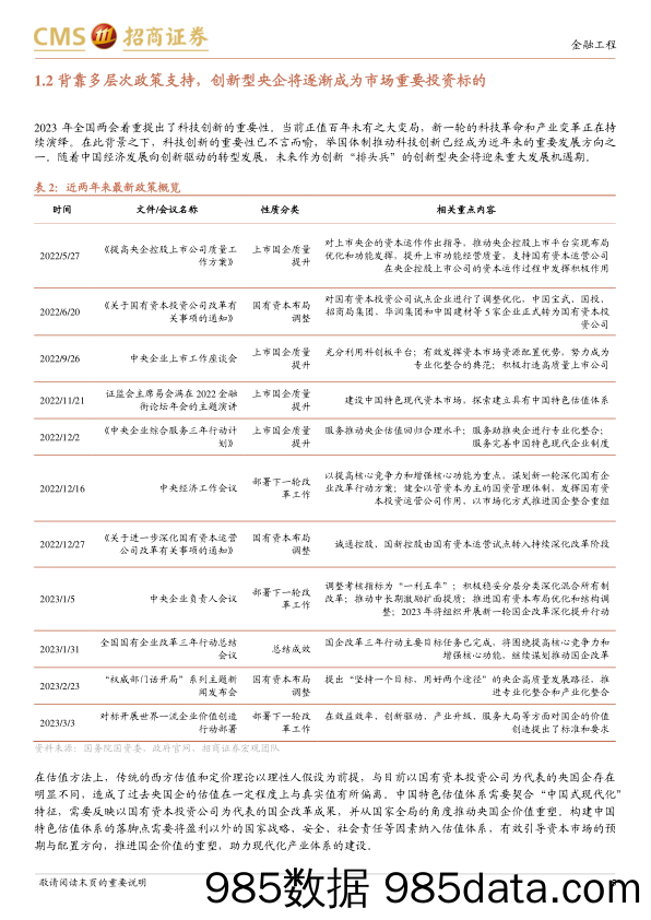 富国中证央企创新驱动ETF投资价值分析：立足中国特色估值体系，央企价值重塑迎来新机遇-20230407-招商证券插图4