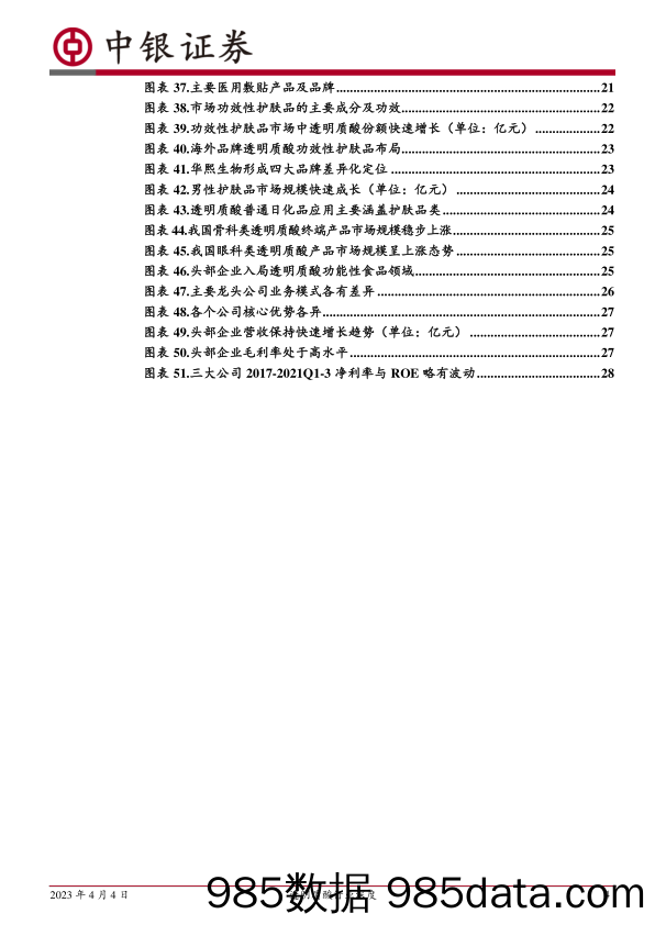 透明质酸行业深度：医美渗透率提升，产品丰富迭代驱动需求高增-20230404-中银国际插图3