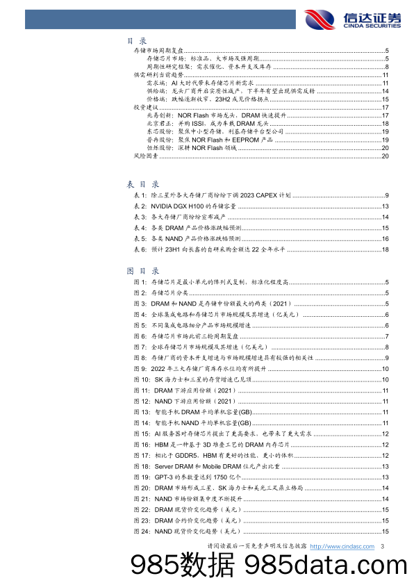 半导体行业：存储周期底部渐明，AI时代揭开新序章-20230414-信达证券插图2