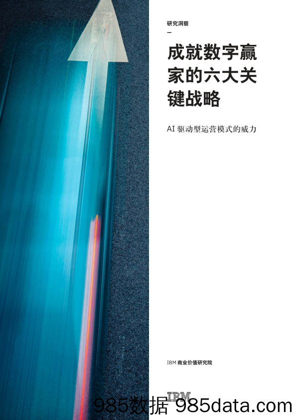 IBM-成就数字赢家的六大关键战略：AI 驱动型运营模式的威力-2019.8