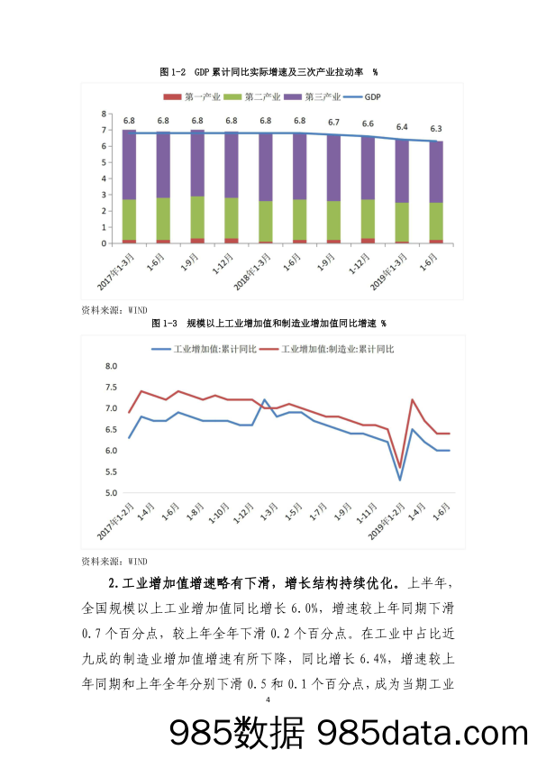 【经济市场】2019年上半年宏观经济运行分析与展望-东方金诚-2019.7插图5