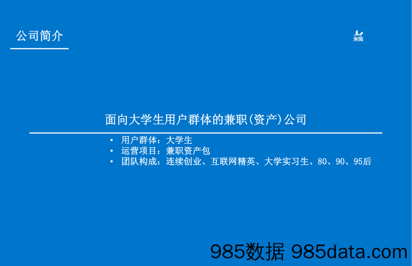 【招聘】米兔兼职.商业计划书插图1